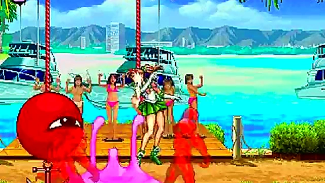 Hentai Slime & Kuromaru Take On Sailor Jupiter in Intense Anime Battle