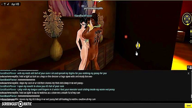 Kiara's Bedroom Fantasy – 3D Anime Porn Adventure With IMVU Game Characters