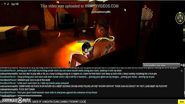 Kiara's Bedroom Fantasy – 3D Anime Porn Adventure With IMVU Game Characters