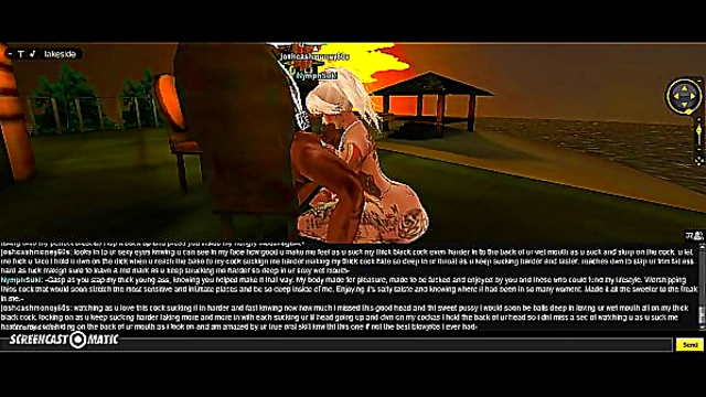 Nymph Beach Bliss – 3D Anime Babe Sucks Dick By The Sea