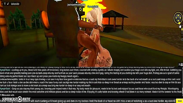 Nymph Beach Bliss – 3D Anime Babe Sucks Dick By The Sea