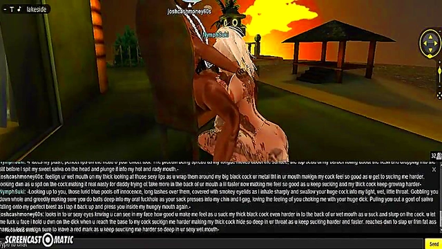 Nymph Beach Bliss – 3D Anime Babe Sucks Dick By The Sea