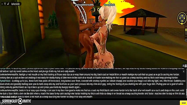 Nymph Beach Bliss – 3D Anime Babe Sucks Dick By The Sea