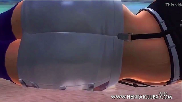 Sexy Anime Ayane from Dead orAlive 5 Ultimate Serves Up Hot Action