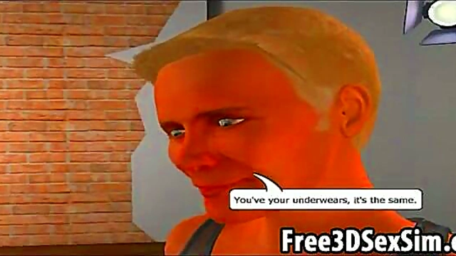 Sexy 3D Brunette Cartoon Babe Poses Seductively for Steamy Photo Shoot