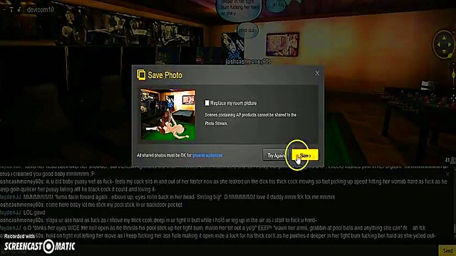 Horny IMVU Game Girl Gets Pounded Hard in Anal Adventure