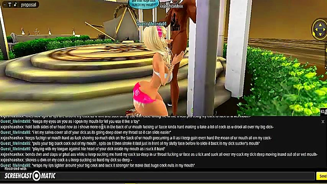 Mel Wedding Takescock In Steamy 3D Hentai Anime Scene