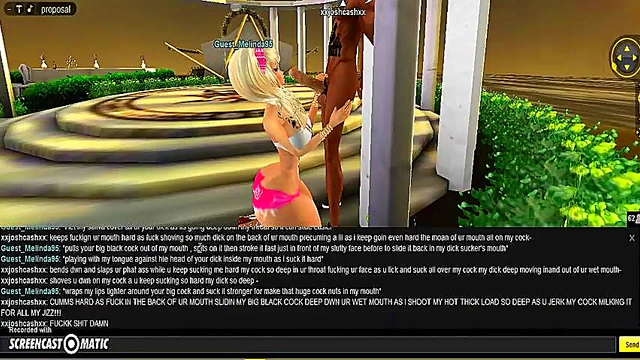 Mel Wedding Takescock In Steamy 3D Hentai Anime Scene
