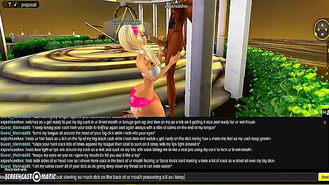 Mel Wedding Takescock In Steamy 3D Hentai Anime Scene
