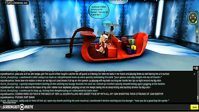 Amy X-Mas 3D Anime Porn Adventure – Hot Game IMVU Action
