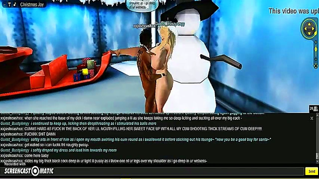 Amy X-Mas 3D Anime Porn Adventure – Hot Game IMVU Action