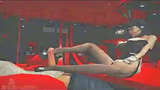 Big-Titted Anime Babe Seduces Gamer for Rule 34 Fun & Passionate Sex