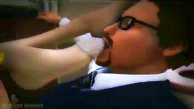 Big-Titted Anime Babe Seduces Gamer for Rule 34 Fun & Passionate Sex