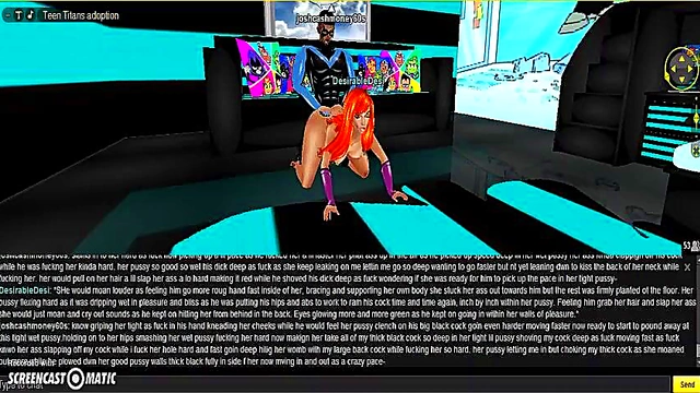 Starfire Battles Nightwing In Steamy 3D Anime Adventure