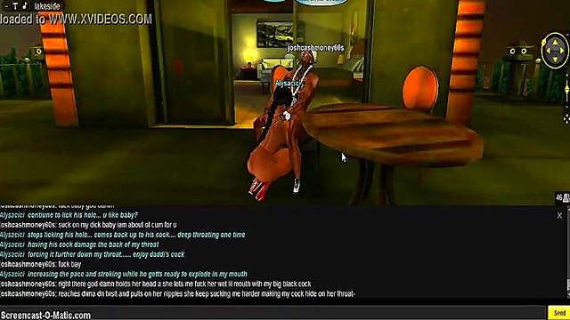 3D IMVU Game Porn – Cici Head Beach Anime Adventure