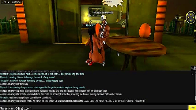 3D IMVU Game Porn – Cici Head Beach Anime Adventure