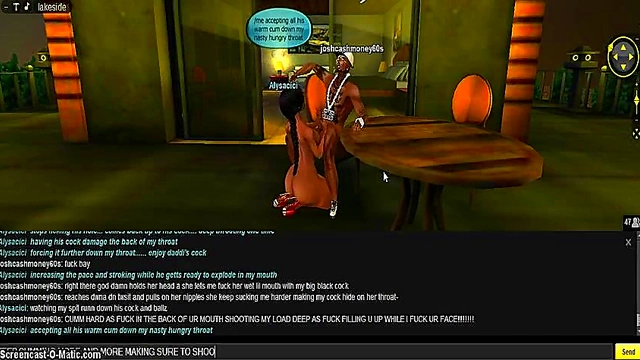 3D IMVU Game Porn – Cici Head Beach Anime Adventure