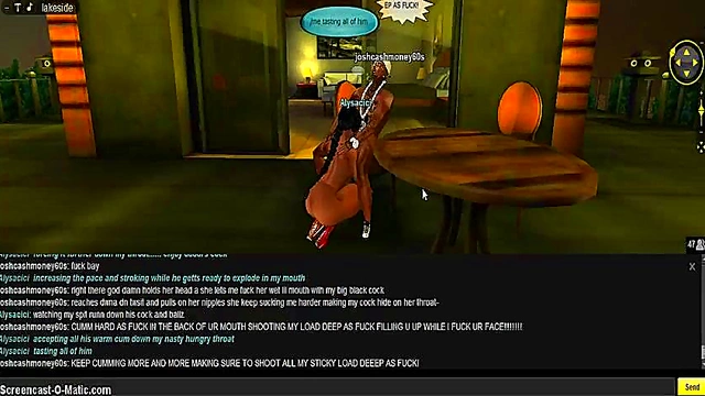 3D IMVU Game Porn – Cici Head Beach Anime Adventure