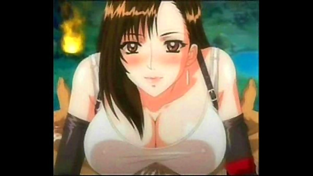 Tifa Gives Seductive Blowjob In Erotic Hentai Scene