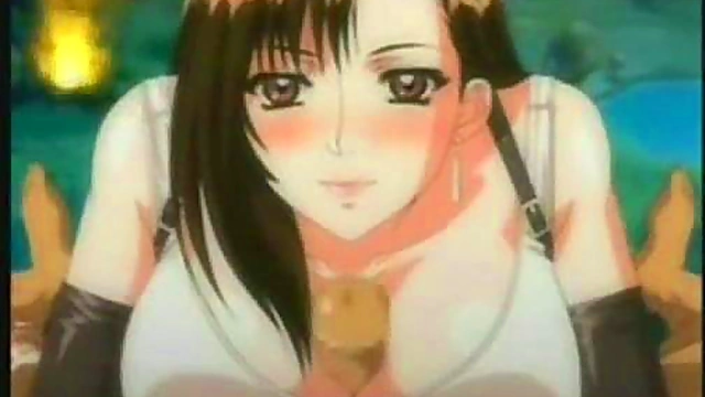 Tifa Gives Seductive Blowjob In Erotic Hentai Scene