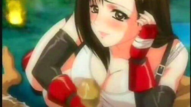 Tifa Gives Seductive Blowjob In Erotic Hentai Scene