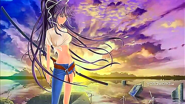 Sexy Samurai Anime Girls Get Nude for Hot Hentai Tech Action