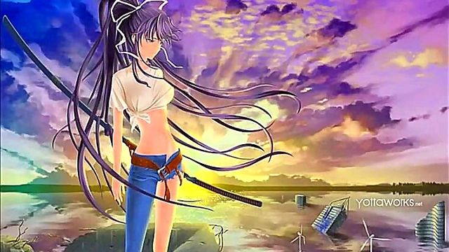 Sexy Samurai Anime Girls Get Nude for Hot Hentai Tech Action