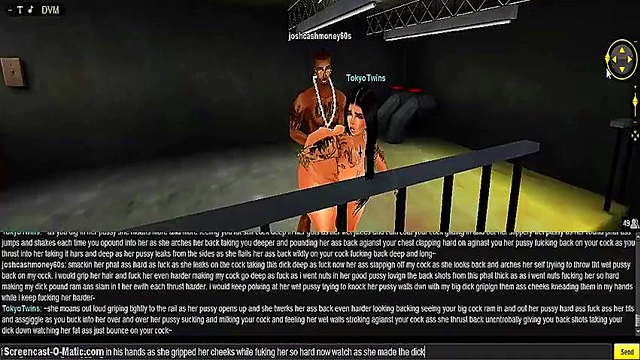 Tokyo DMV Sex – 3D Anime Couple Gets Wild In The Office