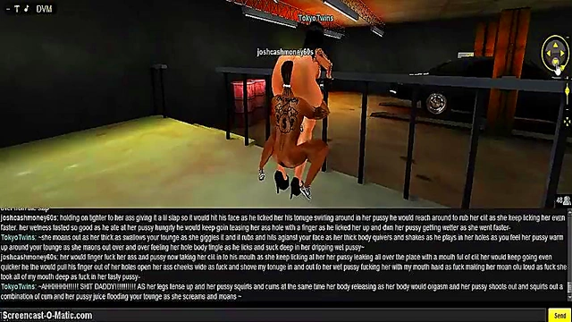 Tokyo DMV Sex – 3D Anime Couple Gets Wild In The Office