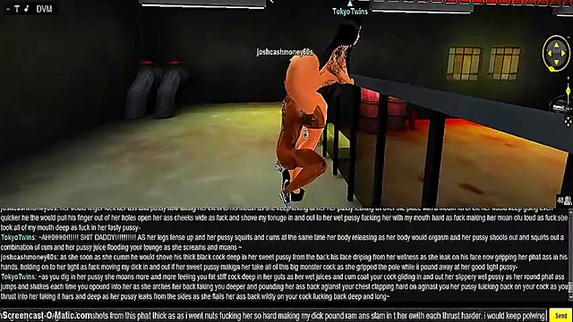 Tokyo DMV Sex – 3D Anime Couple Gets Wild In The Office