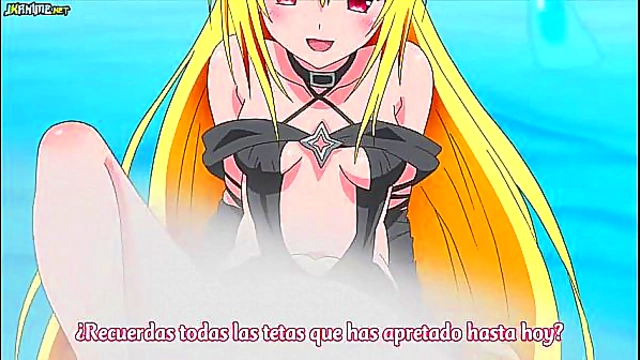 Lusty Anime Chick Seduces With Ecchi Action In To Love-Ru Darkness