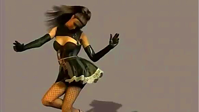 Redhead Anime Babe Blows Big Dick In 3D Hardcore Fantasy Scene