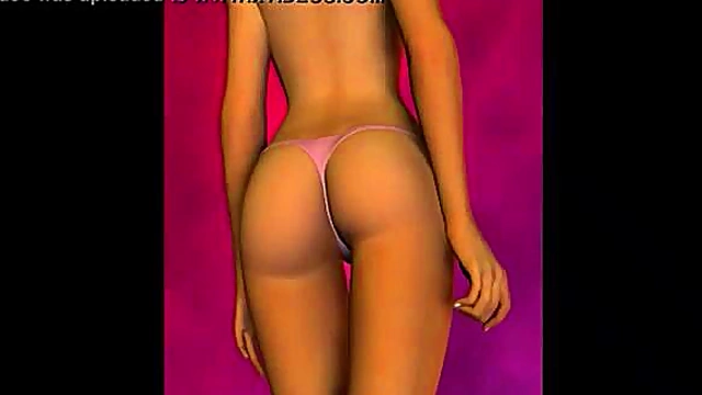 Redhead Anime Babe Blows Big Dick In 3D Hardcore Fantasy Scene