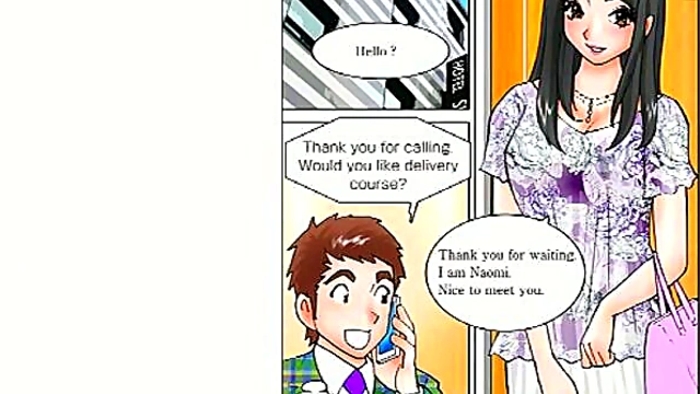 Horny Japanese Cartoon Girl Gets Nasty in Sexy Erotic Anime Scene