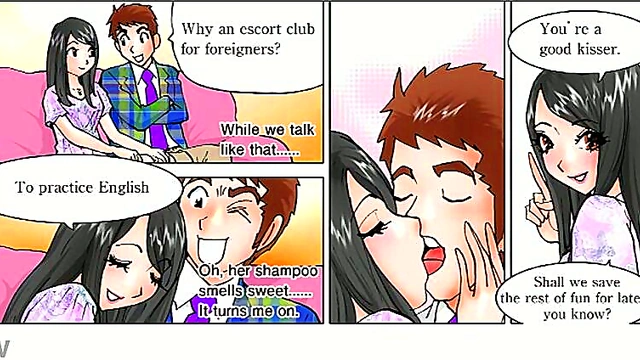 Horny Japanese Cartoon Girl Gets Nasty in Sexy Erotic Anime Scene