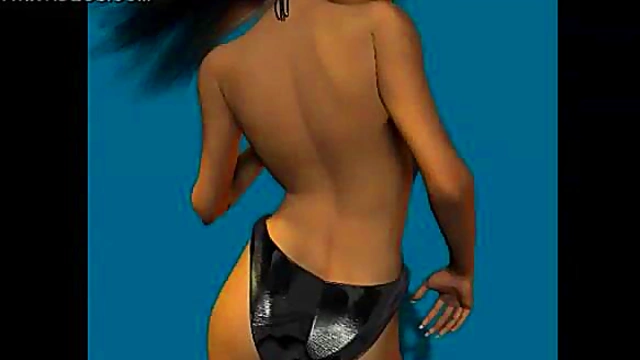 3D Housewife Sucks Hung Neighbor's Dick Before Hardcore Anime Sex Fest