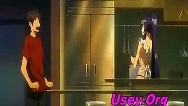 Hentai Girls Show Off Seductive Bikini Thongs in Sexy Service Fantasies