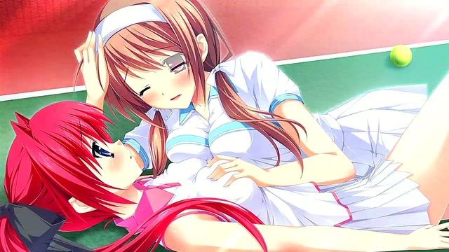 Horny Otome Traps Seduce Gamer for Eroge Fun & Passionate Sex Scene