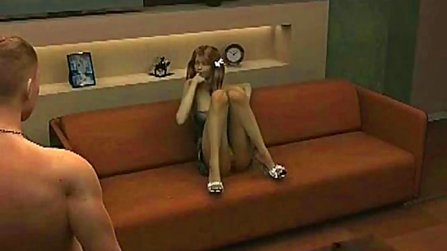 Busty Cartoon Slut Rides Sofa With Hardcore Tits Action And Fetish Fun