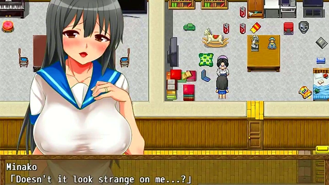 Cheating Wife Minako Takes On Her Lover In steamy English Hentai Gameplay