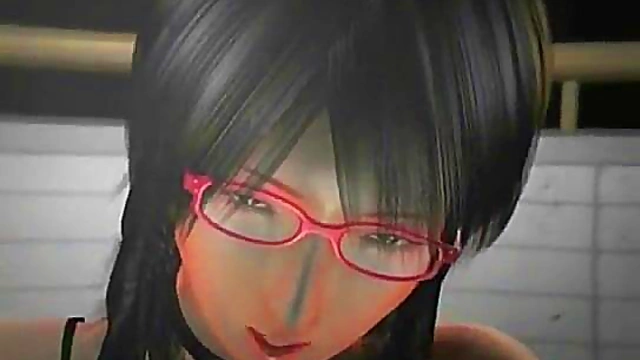 Sexy Anime Teen Masturbates in Lingerie for Hardcore Fun