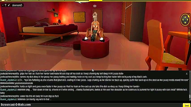 Pink Bedroom Passion – 3D Hentai Couple Engages in Intimate Game Play