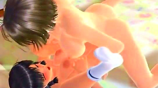 Busty Anime Teen Gets Hardcore Pussy Pound & Tit Action