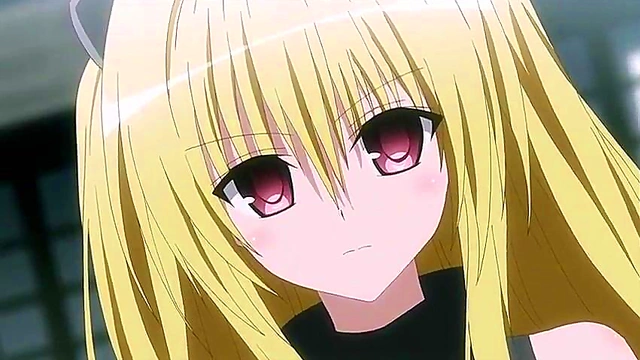 Hot Anime Chick Gets Wild in To Love-Ru Darkness for Ecchi Fun