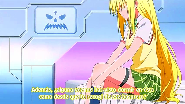 Hot Anime Chick Gets Wild in To Love-Ru Darkness for Ecchi Fun