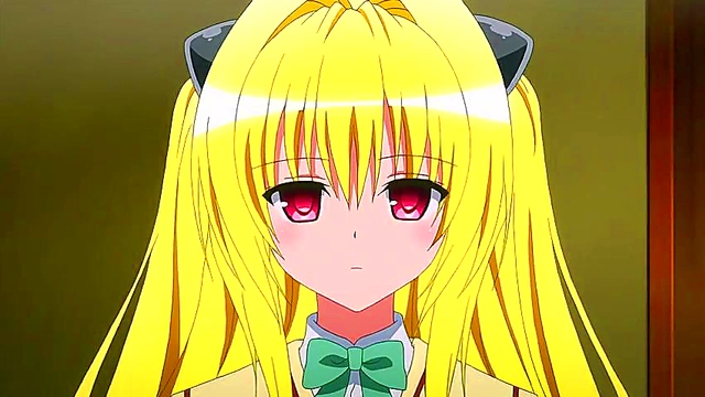 Hot Anime Chick Gets Wild in To Love-Ru Darkness for Ecchi Fun