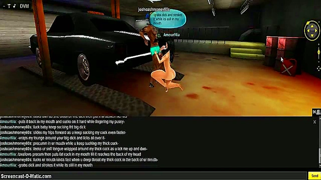 3D Hentai Game Animation – IMVU Porn Fantasy Scene