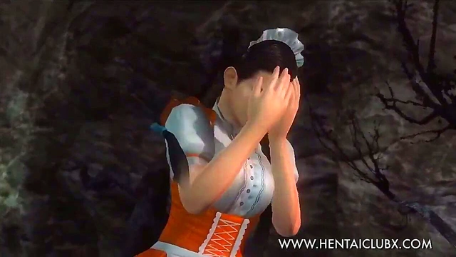 Sexy Ecchi Halloween Costume Action in Dead or Alive 5 Ultimate Fan Service