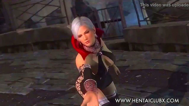 Sexy Ecchi Halloween Costume Action in Dead or Alive 5 Ultimate Fan Service