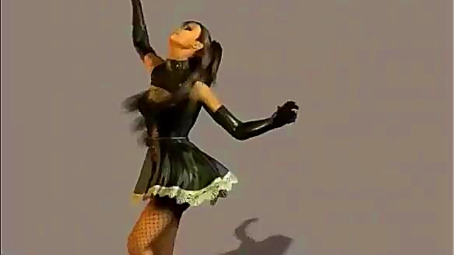 Big-Titted 3D Stripper Gets Nasty With Hardcore Blowjob On Dance Floor